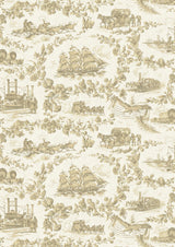 Pioneer Days Prairie – koko leveys — Lewis & Wood -tapetti