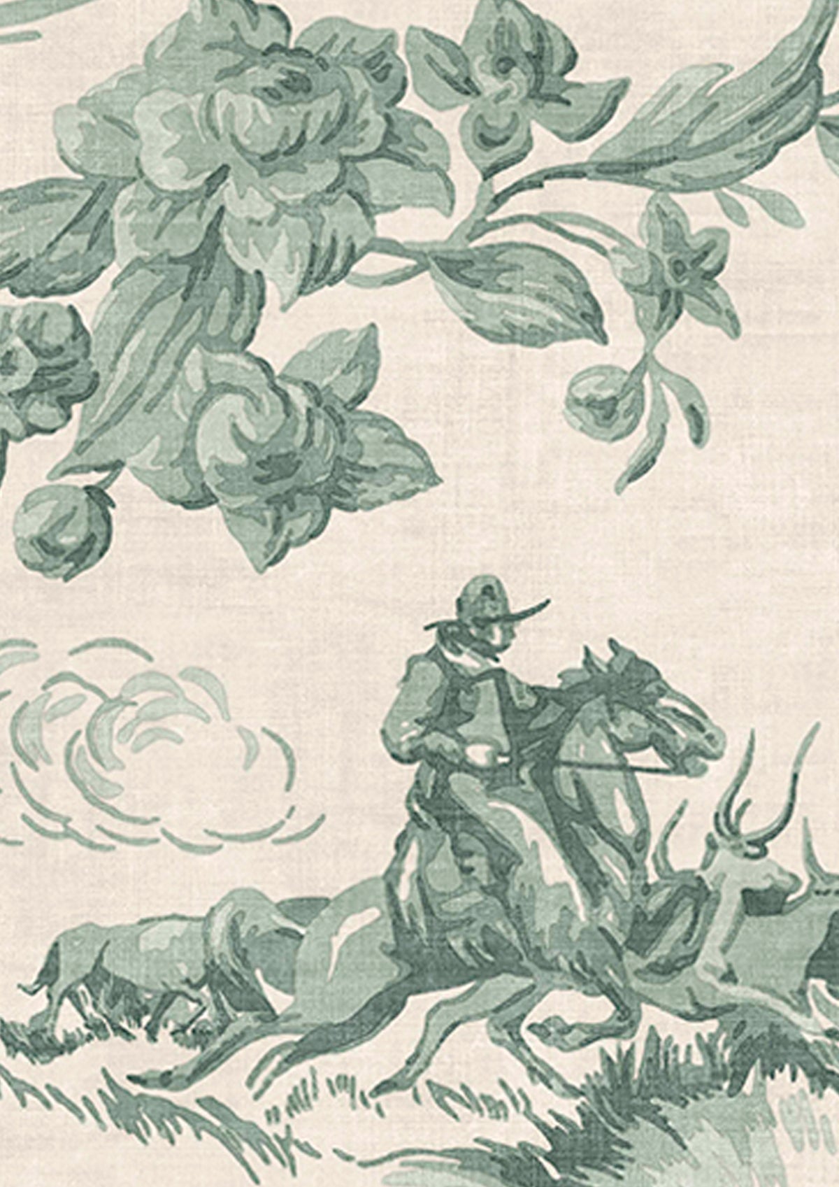 Pioneer Days Sagebrush — Lewis & Wood -tapetti