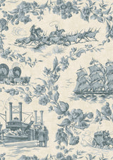 Pioneer Days Steamer – lähikuva — Lewis & Wood -tapetti