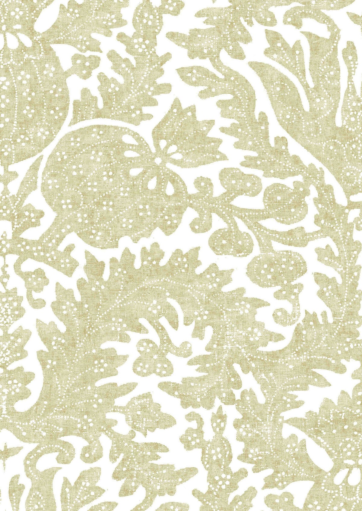 Pomegranate Fresco Chicory – close-up — Lewis & Wood fabric