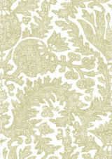 Pomegranate Fresco Chicory – close-up — Lewis & Wood fabric