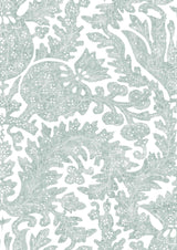 Pomegranate Fresco Marina – close-up — Lewis & Wood fabric