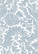 Pomegranate Fresco Sky – close-up — Lewis & Wood fabric