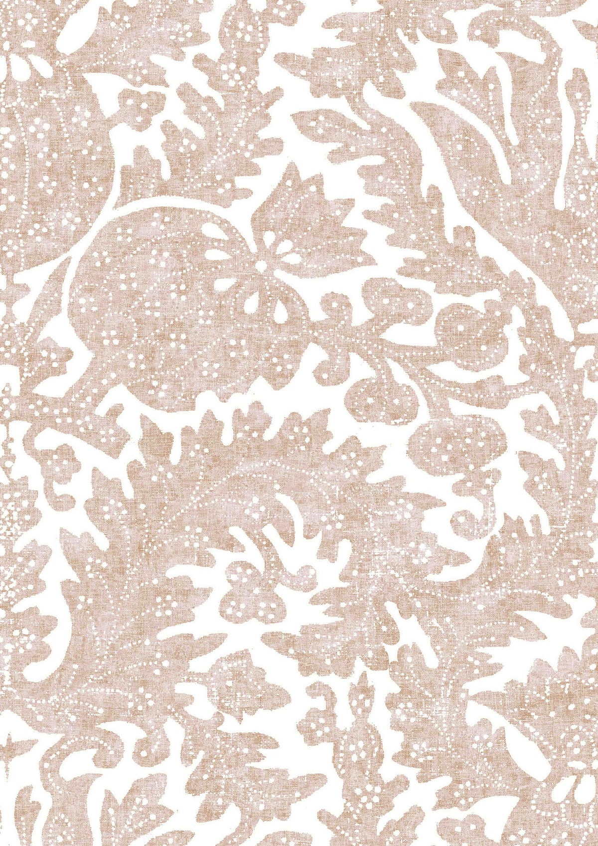 Pomegranate Fresco Sweet Pea – Nahaufnahme — Lewis & Wood Tapete