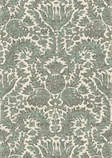 Pomegranate Verdigris – volle Breite — Lewis & Wood Stoff