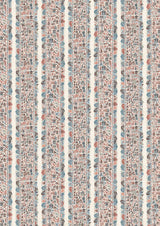 Ravi Ribbon Blue Almond – volle breedte — Lewis & Wood behang