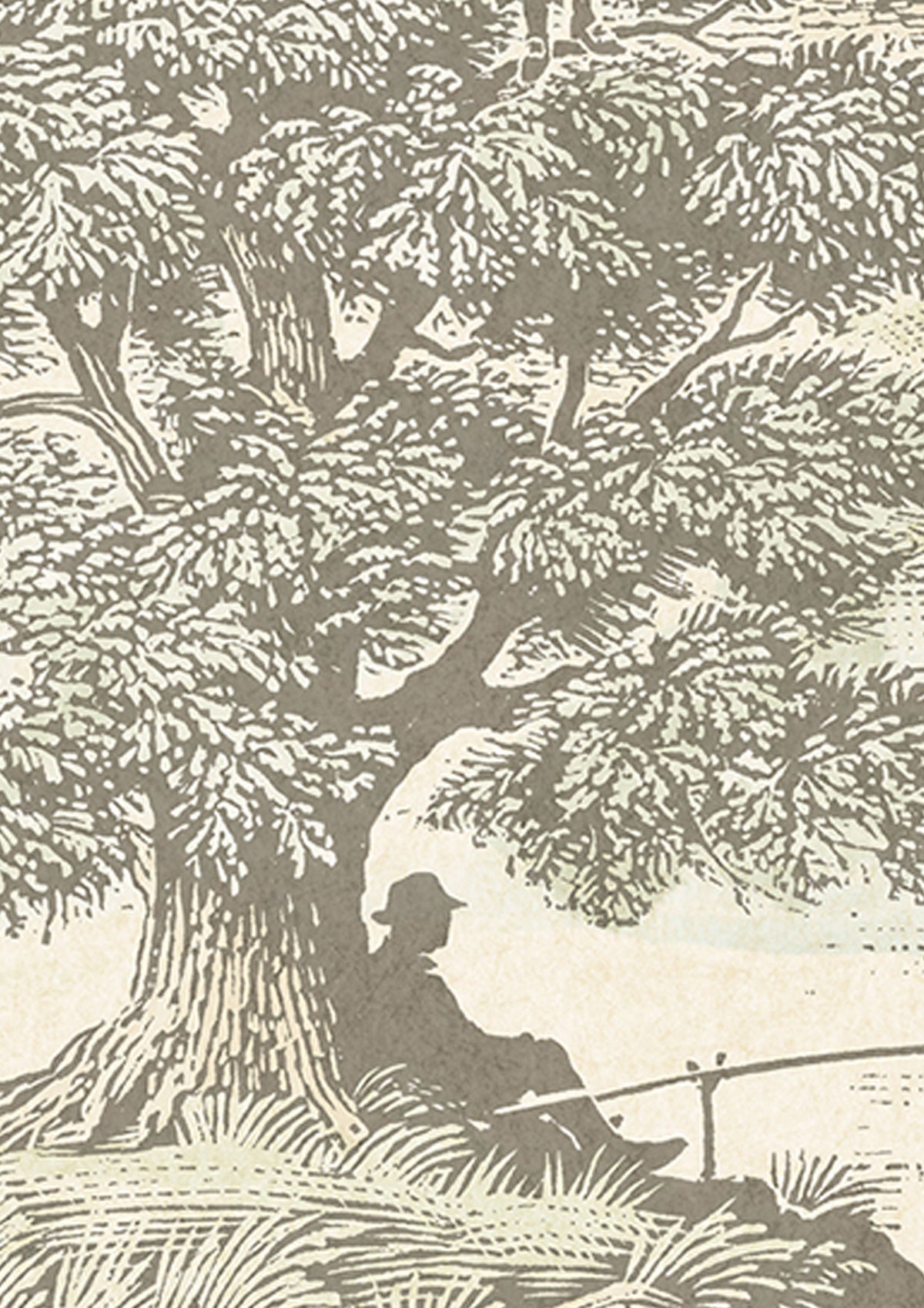 Royal Oak Aquatint — Lewis & Wood Tapete
