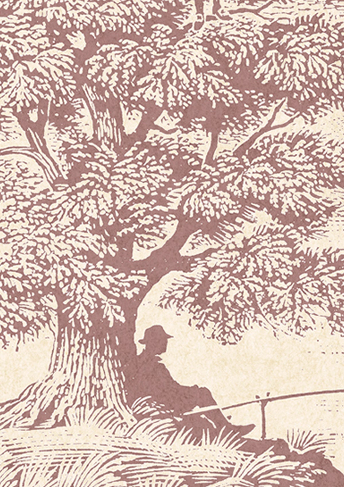 Royal Oak Bloodstone — Lewis & Wood Tapete