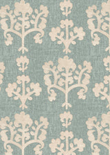 Saracen Aquamarine – close-up — Lewis & Wood stof
