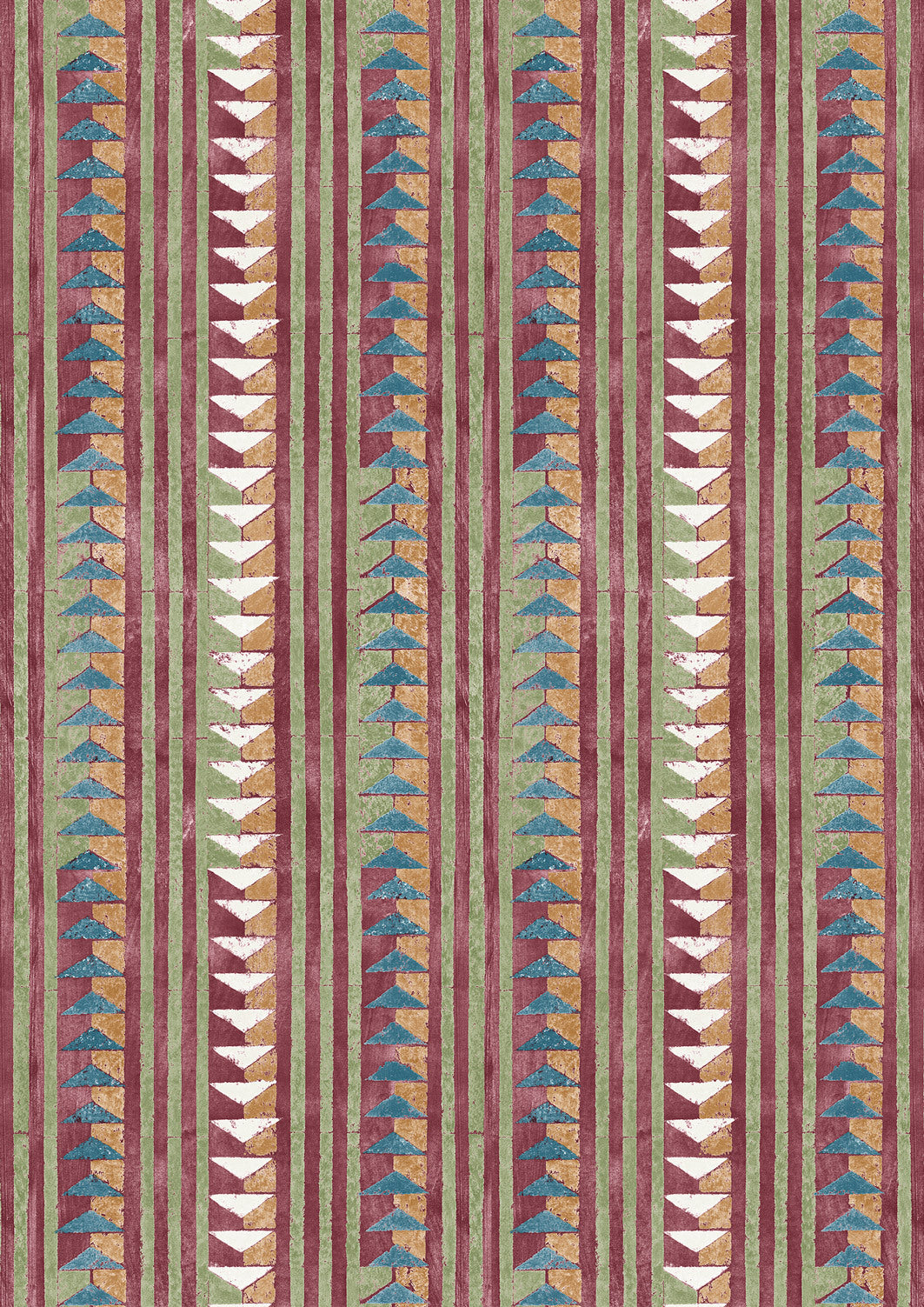 Sawtooth Tutti Frutti – närbild — Lewis & Wood tyg