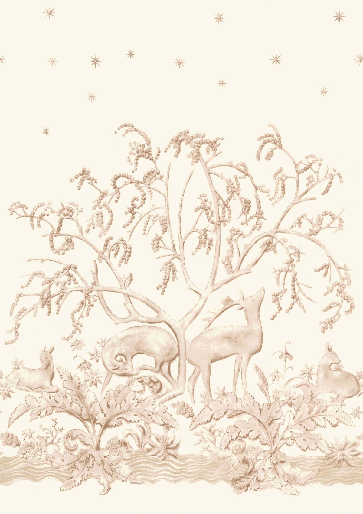 Sika Mulberry – hel bredd — Lewis & Wood tapet