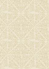 Stockholm Stitch Double Cream – Nahaufnahme — Lewis & Wood Stoff