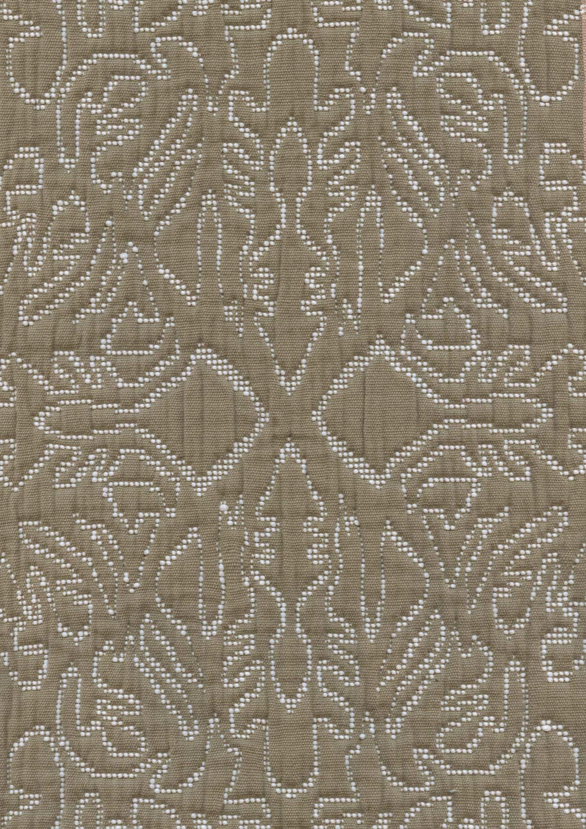 Stockholm Stitch Greige — Lewis & Wood Stoff