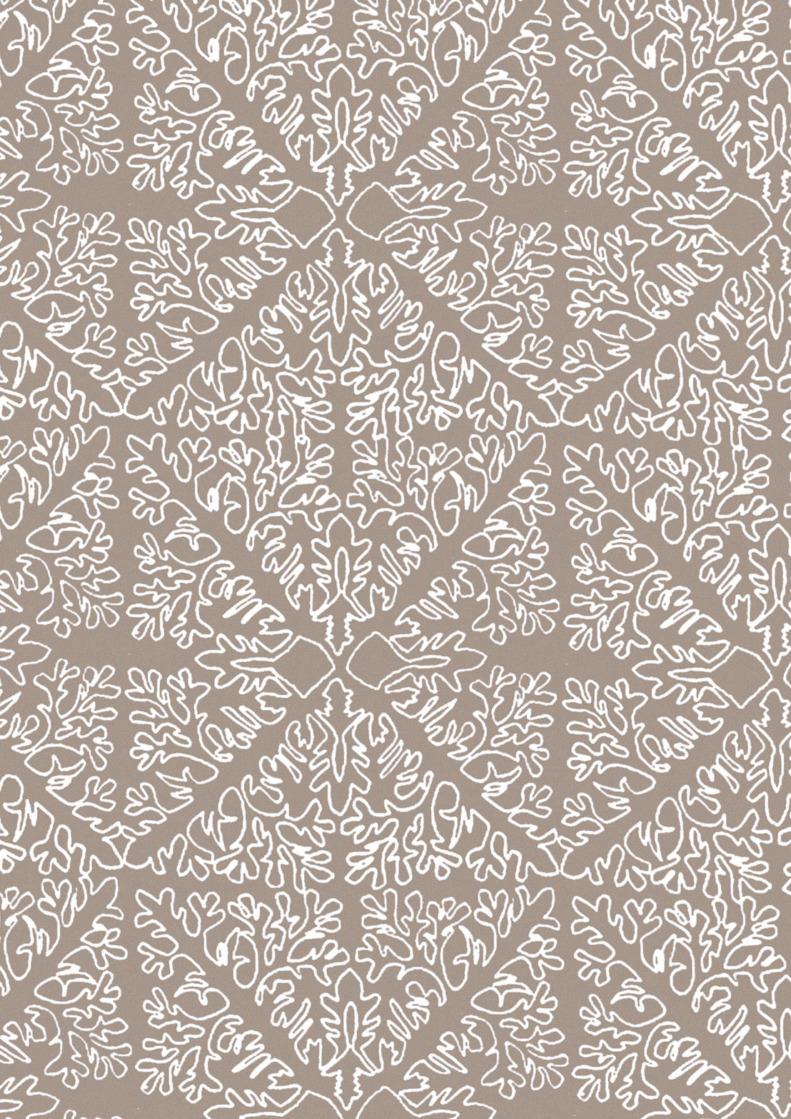 Stockholm Stitch Greige – Nahaufnahme — Lewis & Wood Stoff
