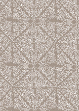 Stockholm Stitch Greige – Nahaufnahme — Lewis & Wood Stoff