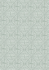 Stockholm Stitch Sea Holly – volle Breite — Lewis & Wood Stoff