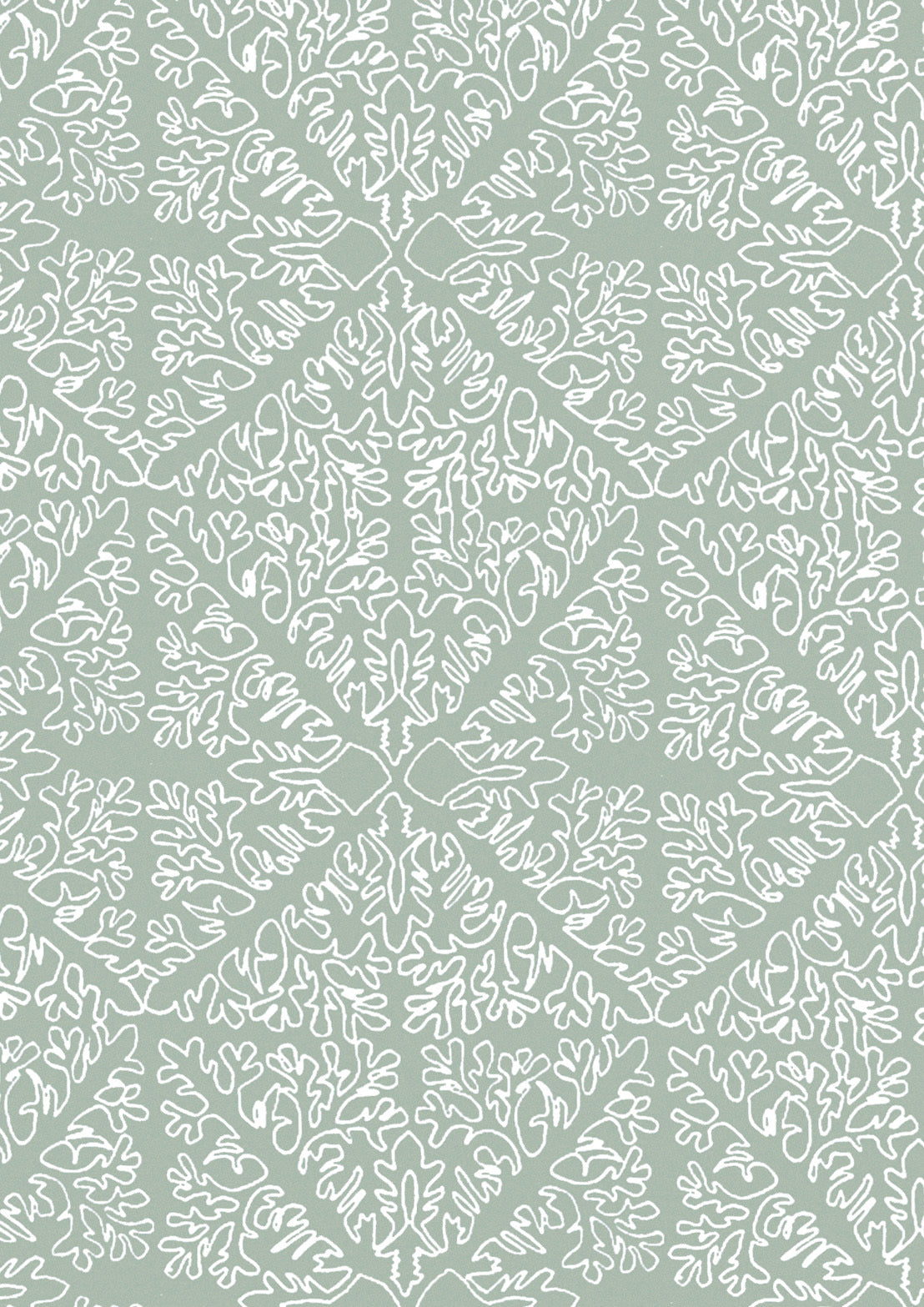 Stockholm Stitch Sea Holly – Nahaufnahme — Lewis & Wood Stoff