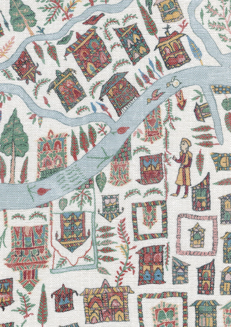 The Map Maxi Garland — Lewis & Wood stof