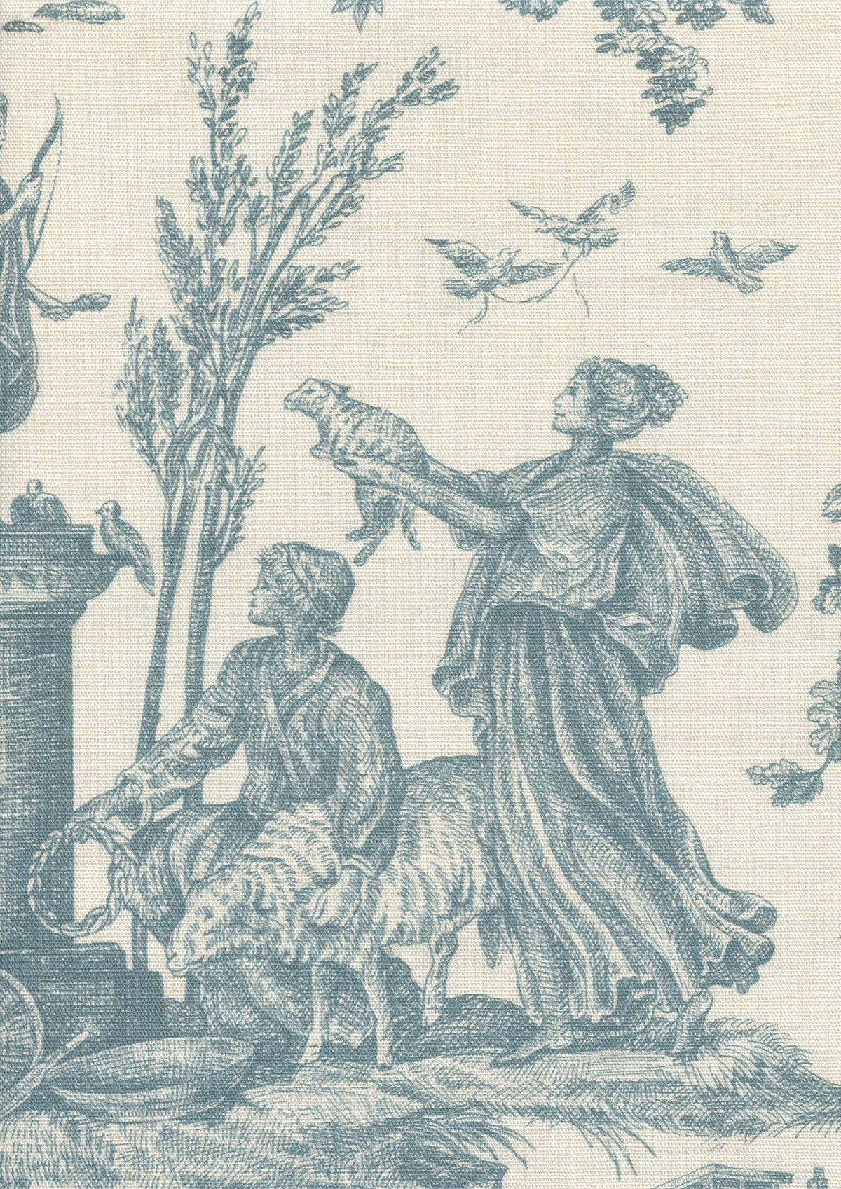Toile Baptiste Celeste — Lewis & Wood Stoff