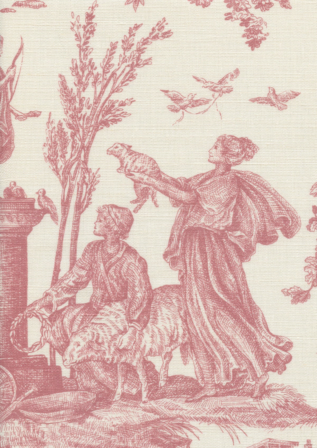 Toile Baptiste Cerise — Lewis & Wood Stoff