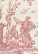Toile Baptiste Cerise — Lewis & Wood Stoff