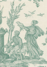Toile Baptiste Jade — Lewis & Wood Stoff
