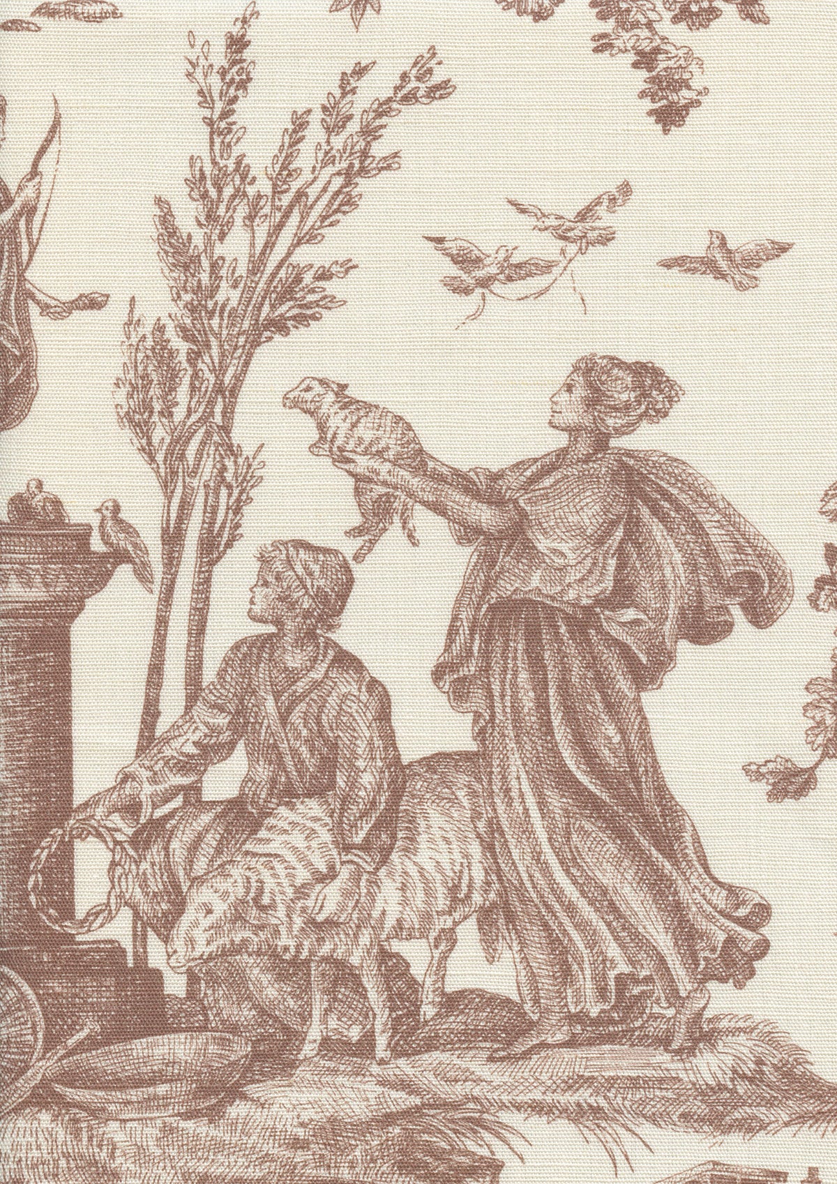 Toile Baptiste Marron — Lewis & Wood Stoff