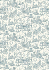 Toile Baptiste Celeste – volle Breite — Lewis & Wood Stoff