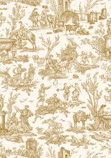 Toile Baptiste Dijon – Nahaufnahme — Lewis & Wood Stoff