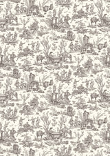 Toile Baptiste Douce Noir – volle Breite — Lewis & Wood Stoff
