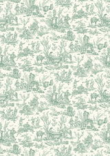 Toile Baptiste Jade – volle Breite — Lewis & Wood Stoff