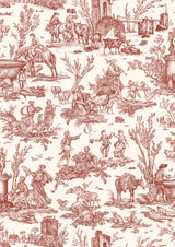 Toile Baptiste Rhone – Nahaufnahme — Lewis & Wood Stoff
