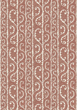 Totem Russet – volle breedte — Lewis & Wood stof