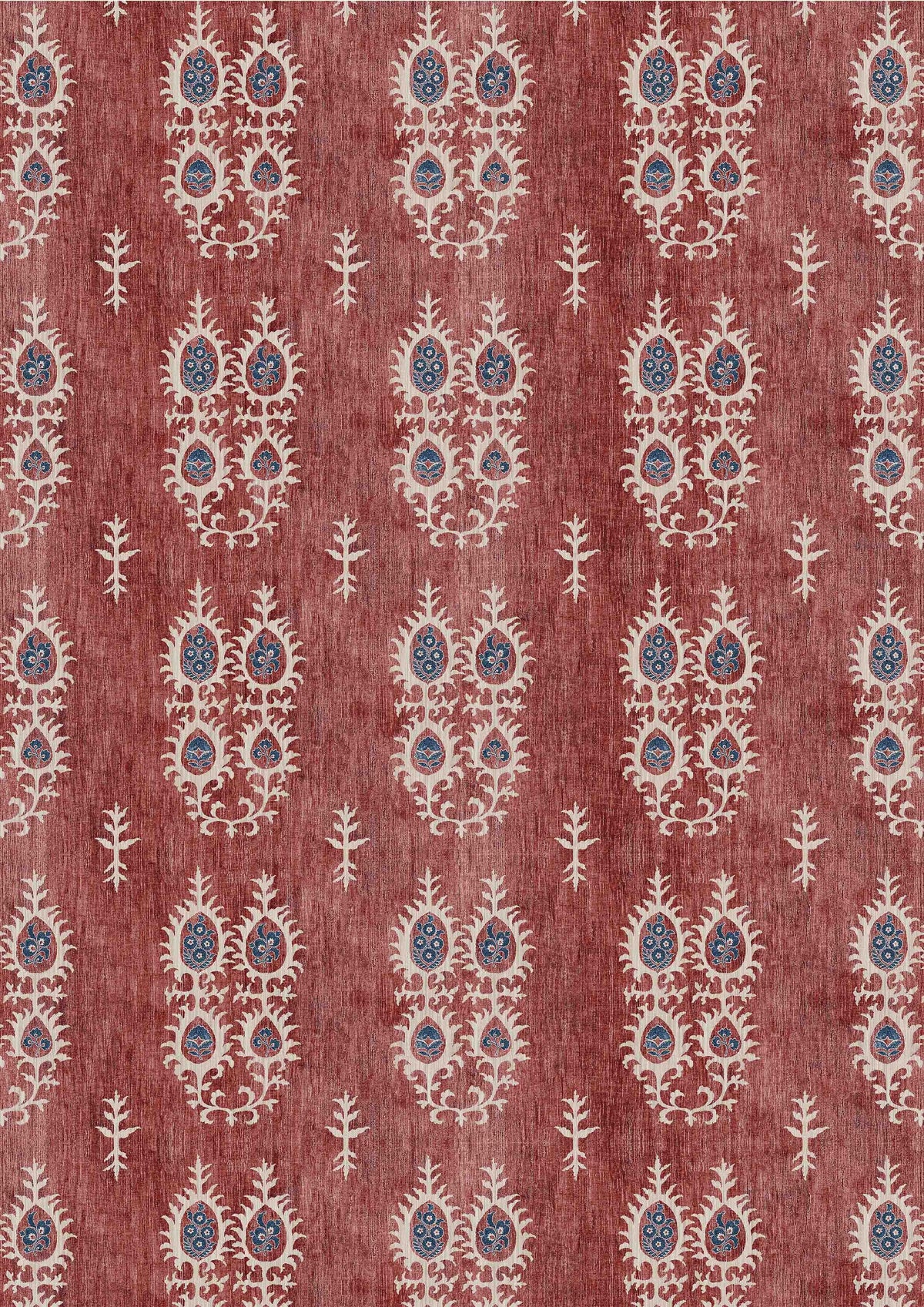 Tribal Flame Tree – volle breedte — Lewis & Wood stof
