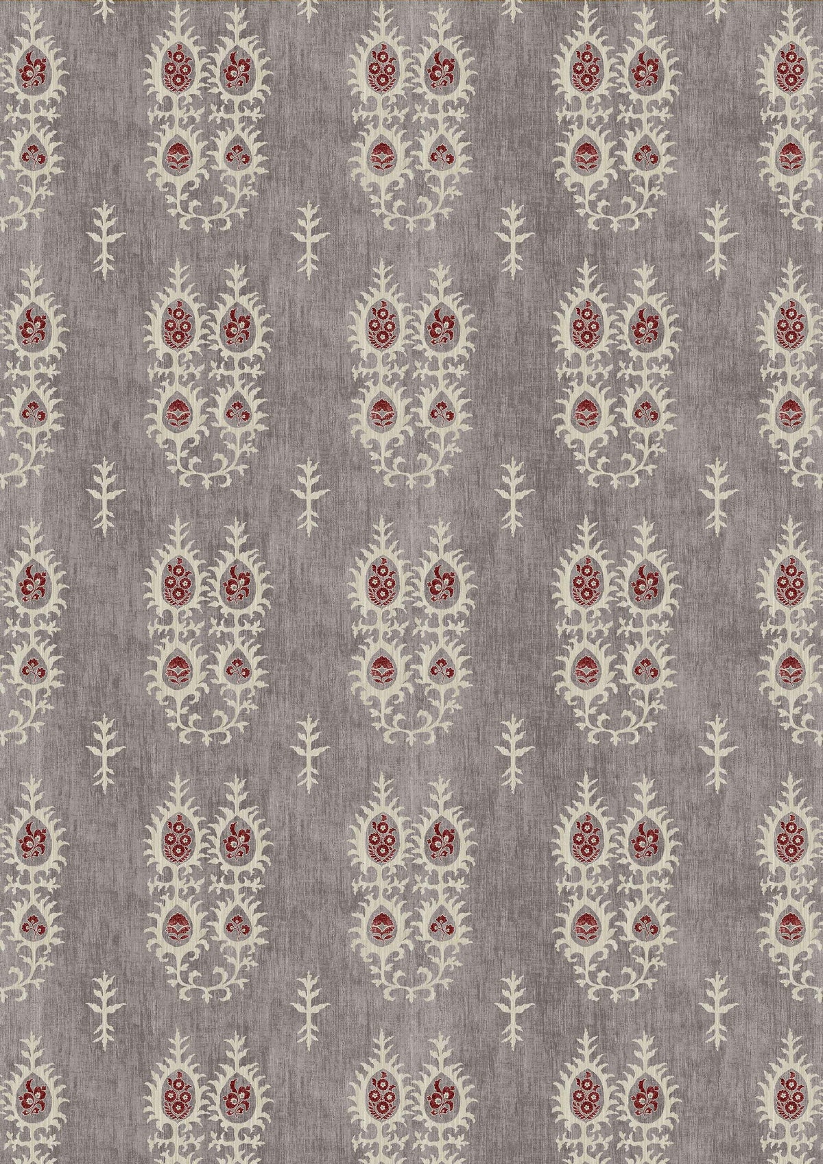 Tribal Kudu Grey – volle breedte — Lewis & Wood stof