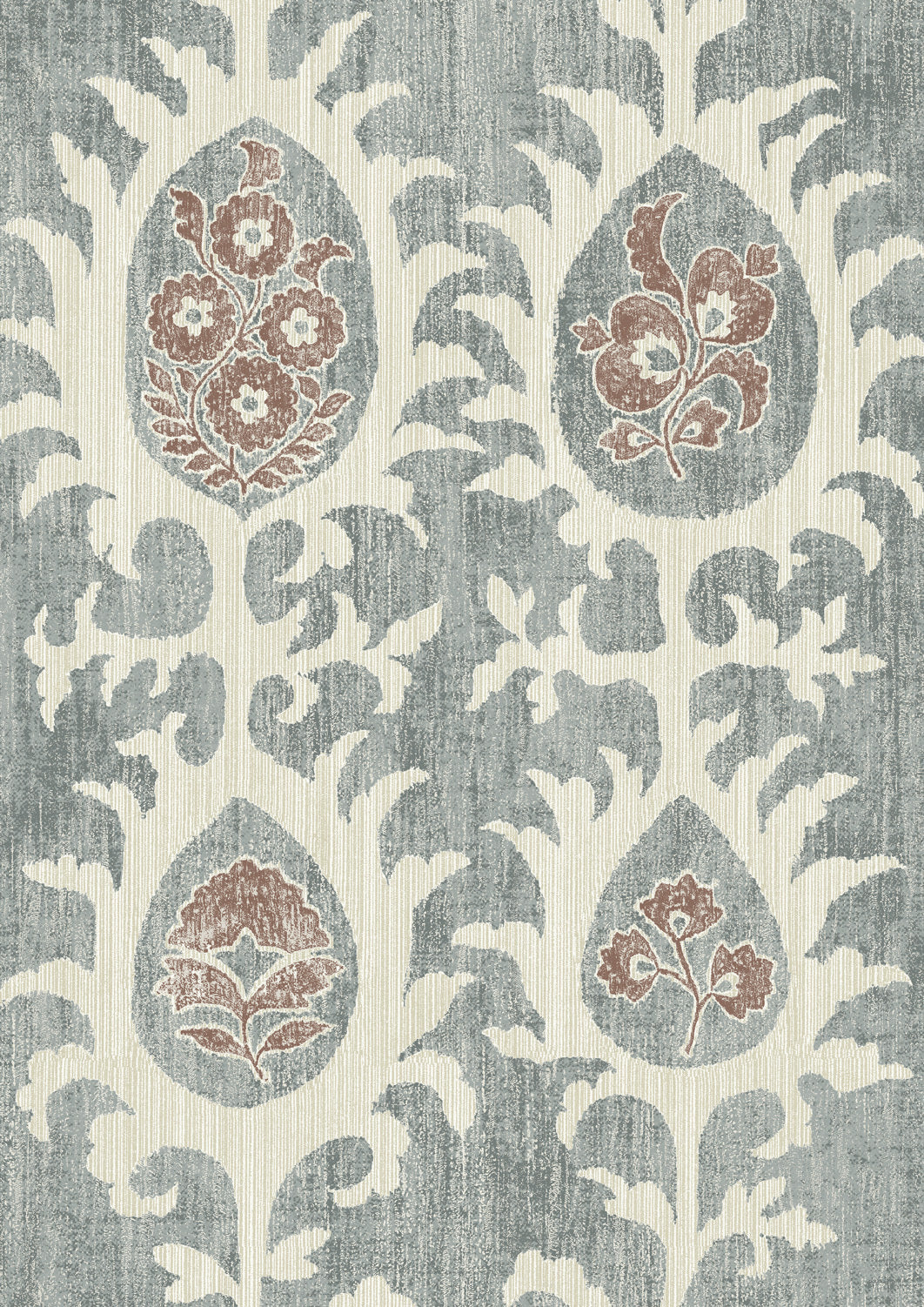 Tribal Monsoon Blue — Lewis & Wood tapet