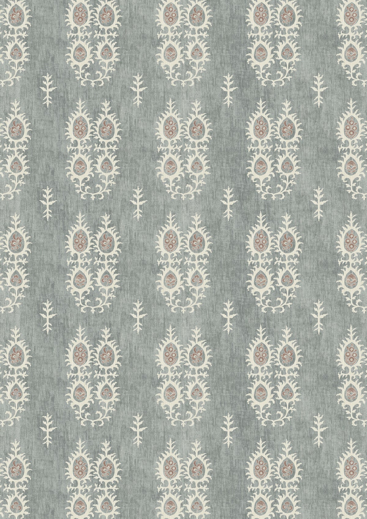Tribal Monsoon Blue – hel bredd — Lewis & Wood tapet
