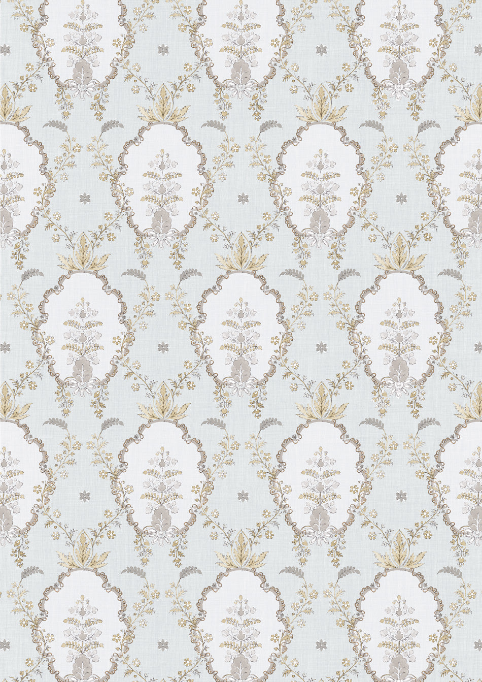 Vallance Earl Grey – volle breedte — Lewis & Wood behang