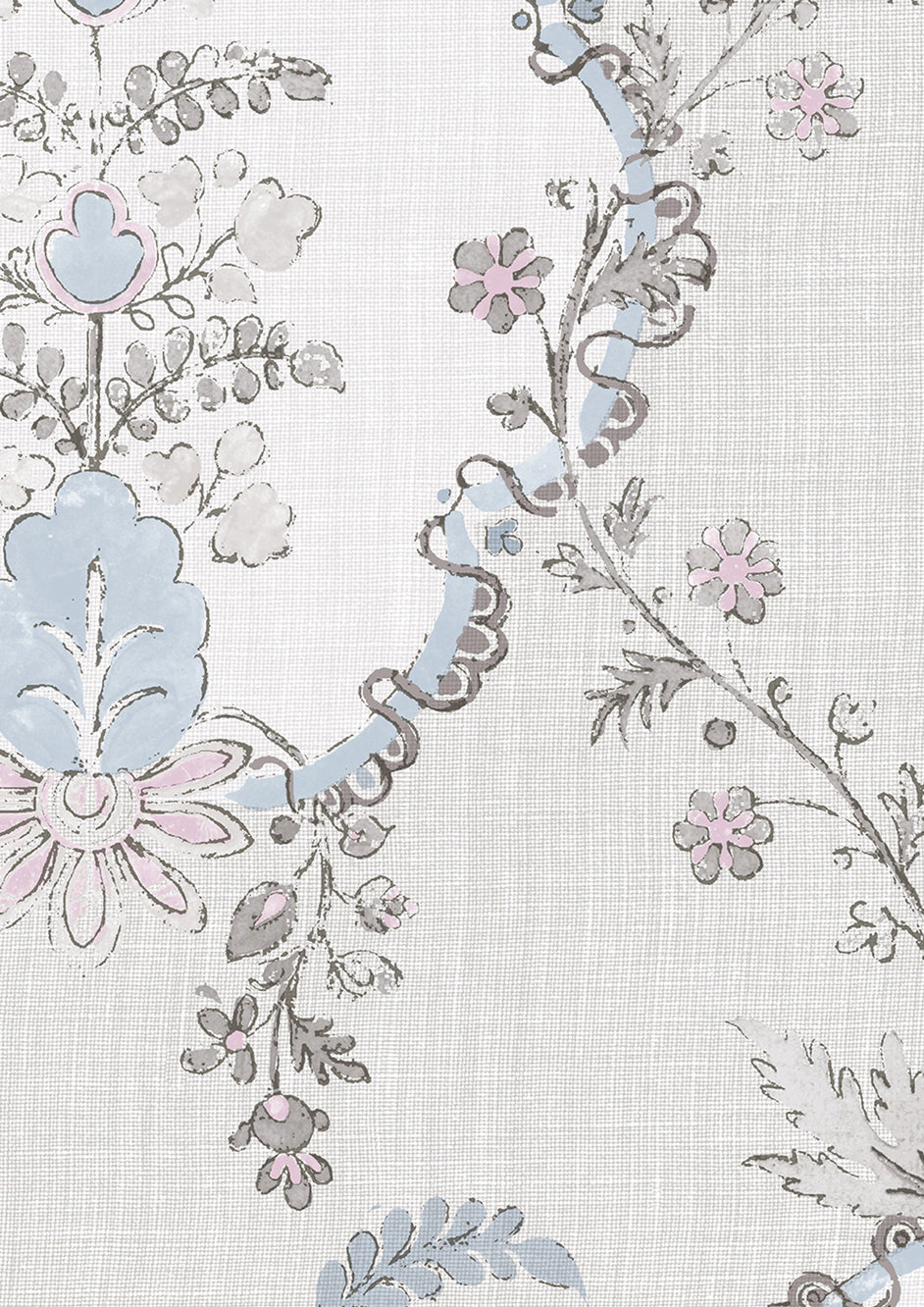 Vallance Tea Rose — Lewis & Wood behang