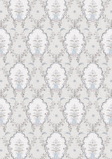 Vallance Tea Rose – volle breedte — Lewis & Wood behang
