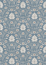 Vineheart Denim – närbild — Lewis & Wood tyg