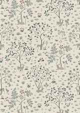 Voysey Park Cluny – Nahaufnahme — Lewis & Wood Tapete