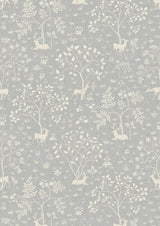 Voysey Park Dawn – Nahaufnahme — Lewis & Wood Tapete