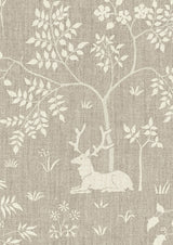 Voysey Park Flax – Detail — Lewis & Wood Tapete