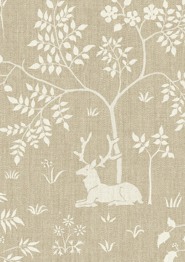 Voysey Park Mellow – Detail — Lewis & Wood Tapete