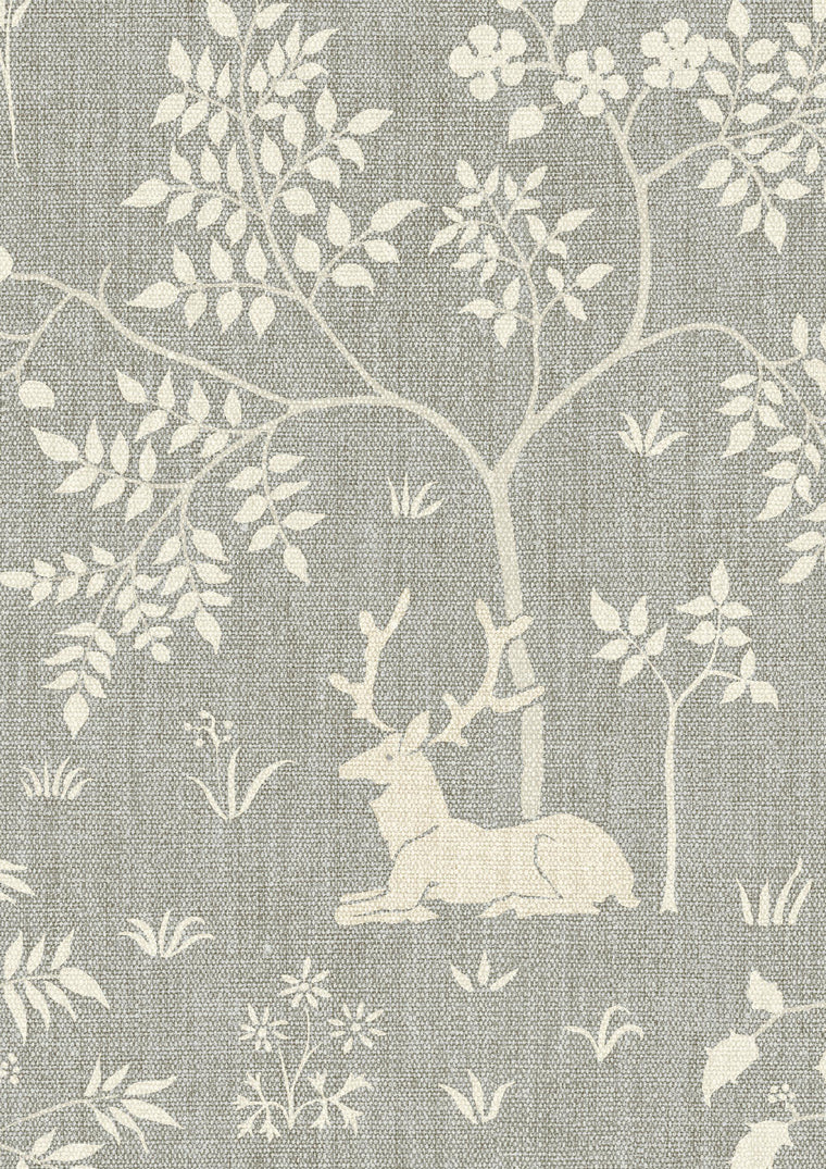 Voysey Park Mineral – Detail — Lewis & Wood Tapete