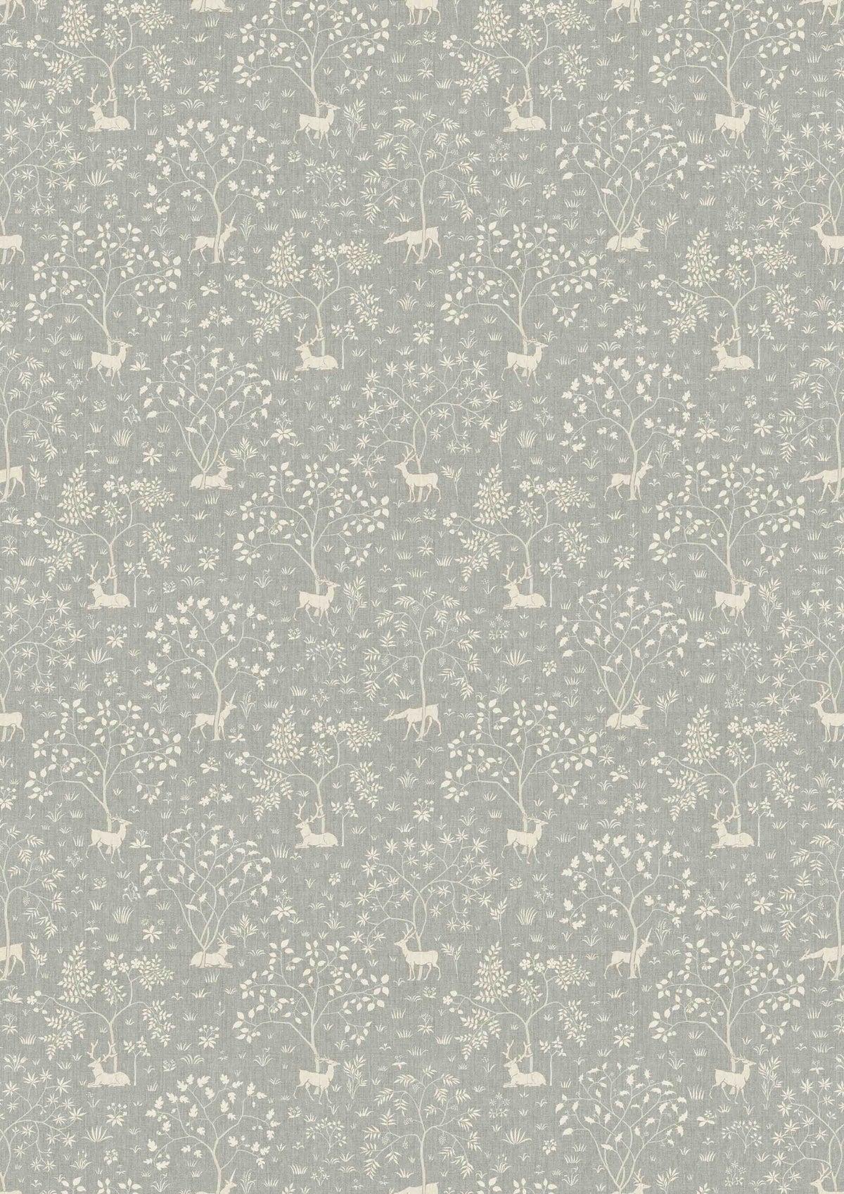 Voysey Park Mineral – volle Breite — Lewis & Wood Tapete