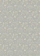 Voysey Park Mineral – volle Breite — Lewis & Wood Tapete