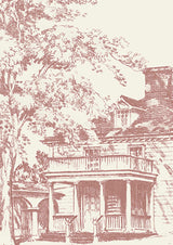 Washington Toile Cherry Blossom — Lewis & Wood behang
