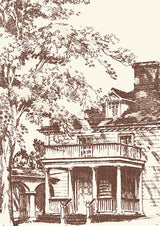 Washington Toile Library — Lewis & Wood behang